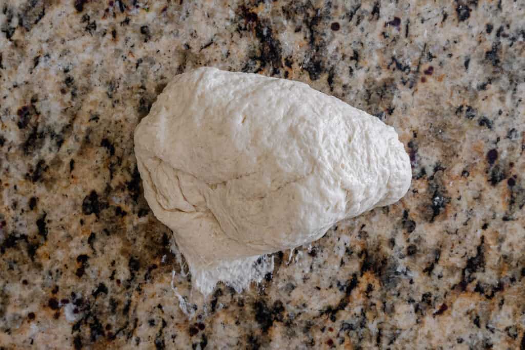 naan dough sticking to counter