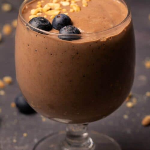 vegan chocolate protein shake