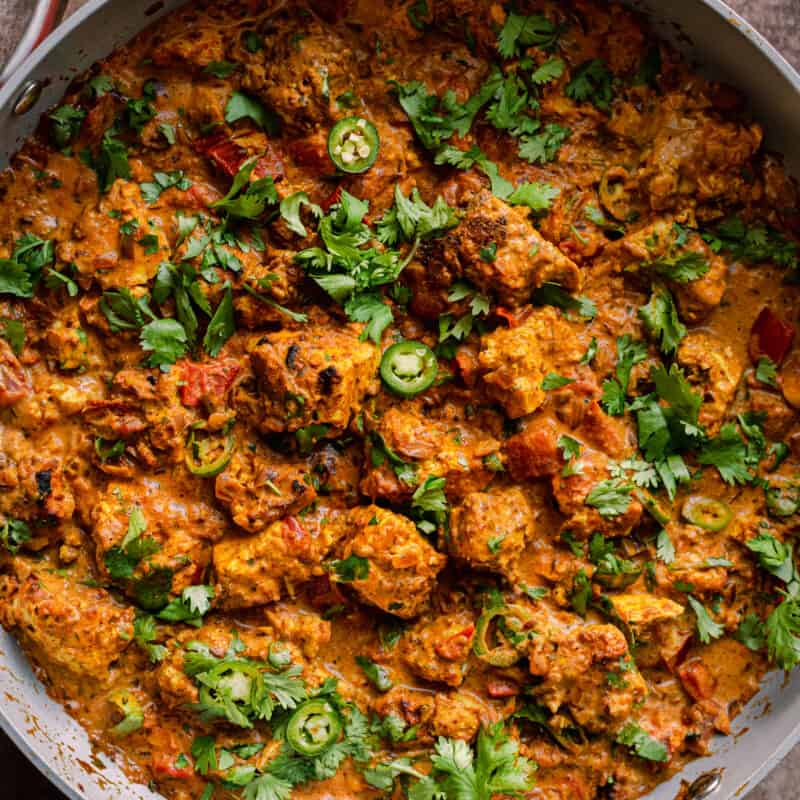 Tofu Tikka Masala - Rainbow Plant Life