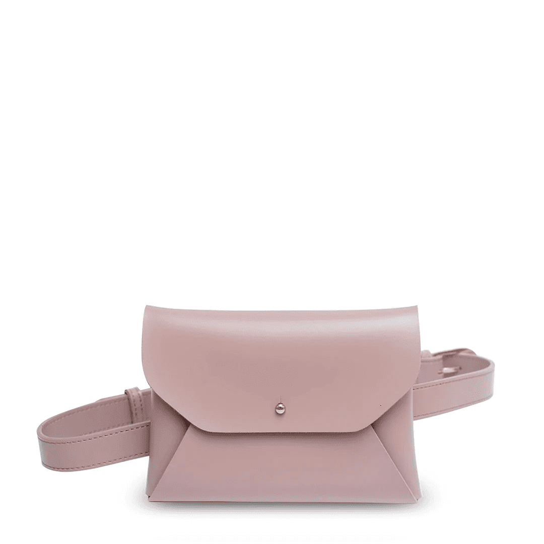 Pink samara fanny pack.