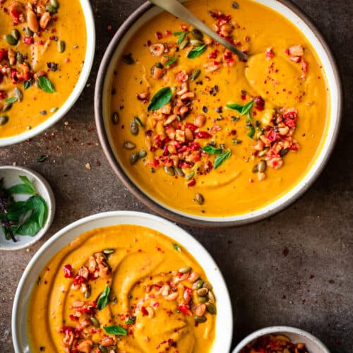 Thai Pumpkin Curry Soup Recipe + Video