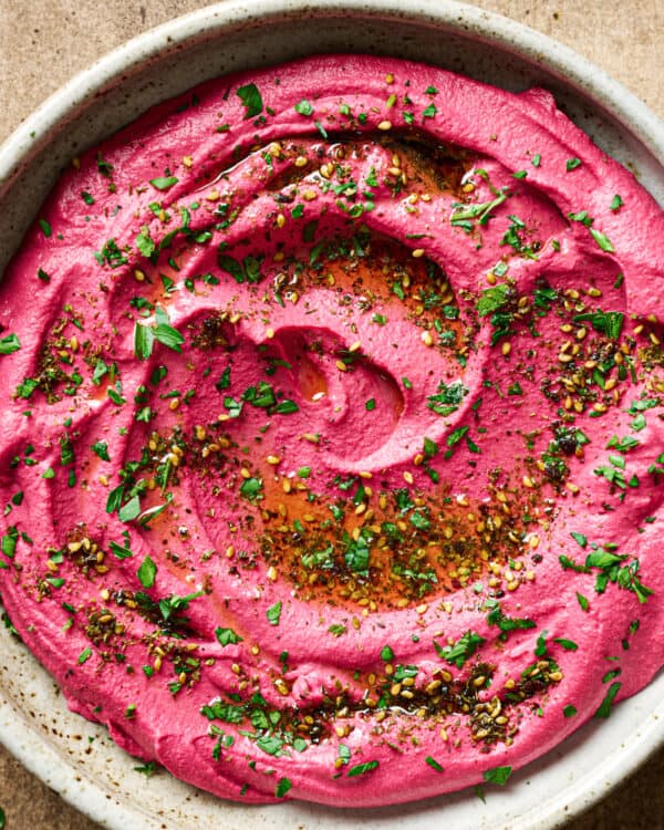 Beet Hummus - Rainbow Plant Life