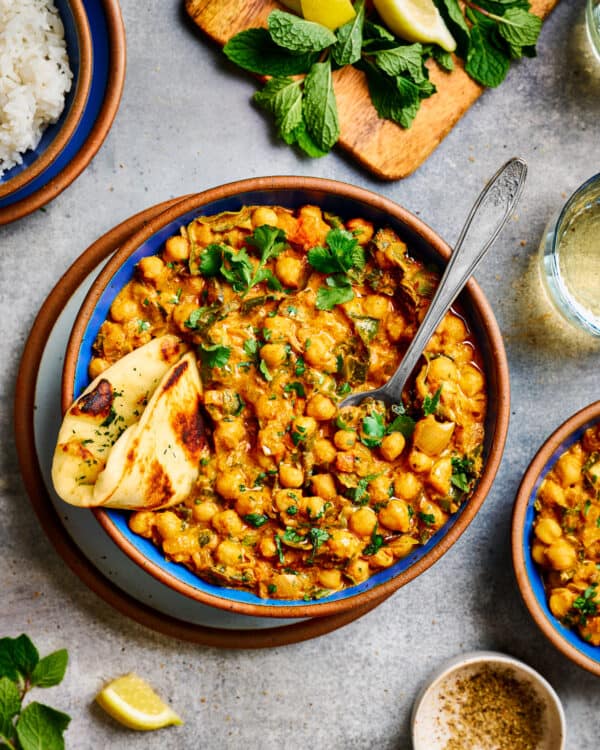 Chickpea Curry - Rainbow Plant Life