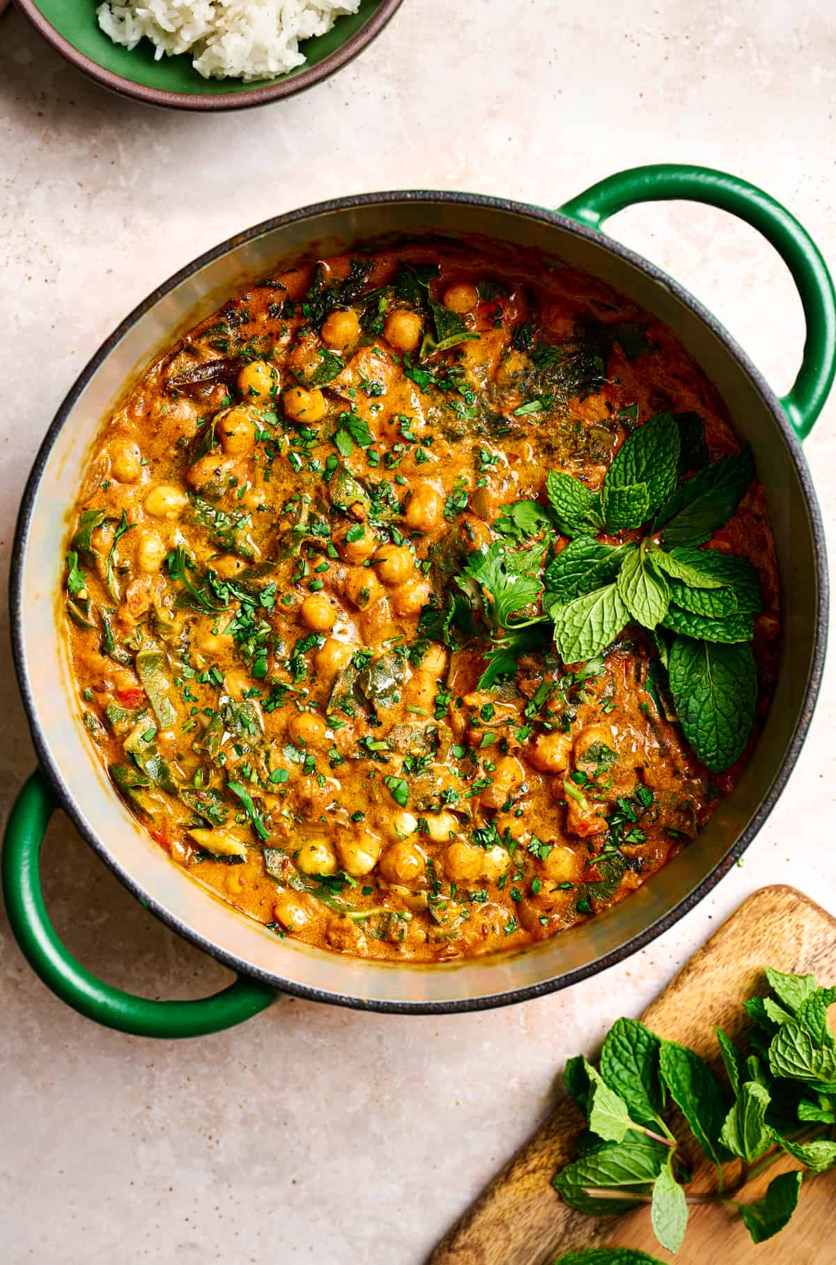 Chickpea Curry - Rainbow Plant Life