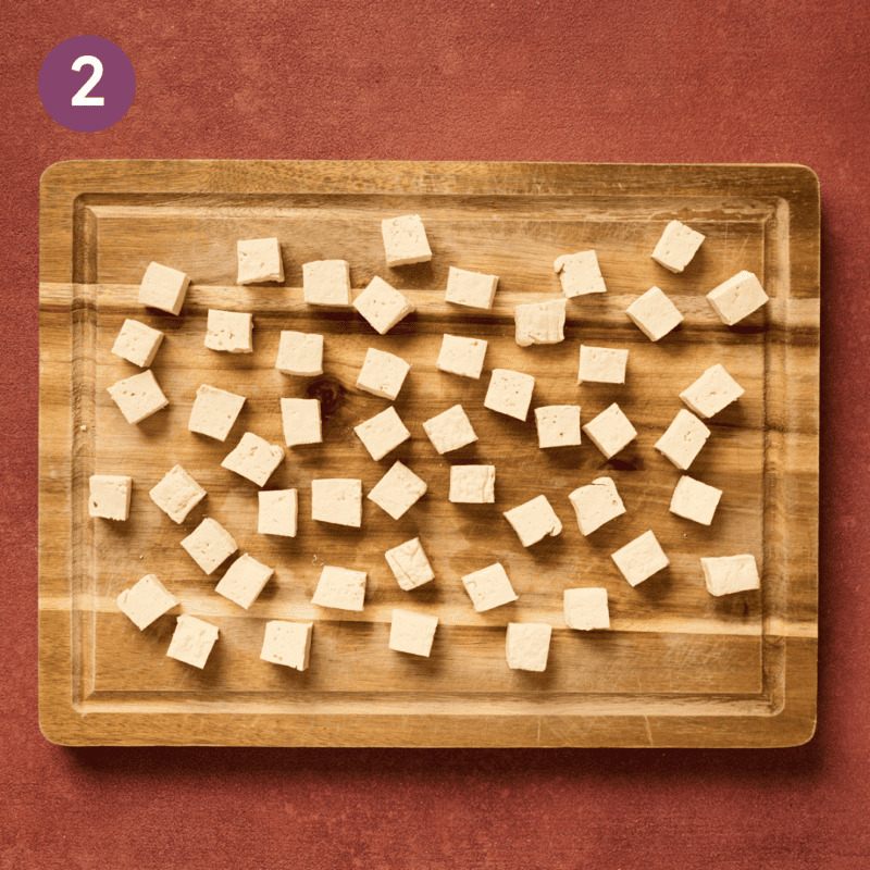 Simple Baked Tofu Rainbow Plant Life