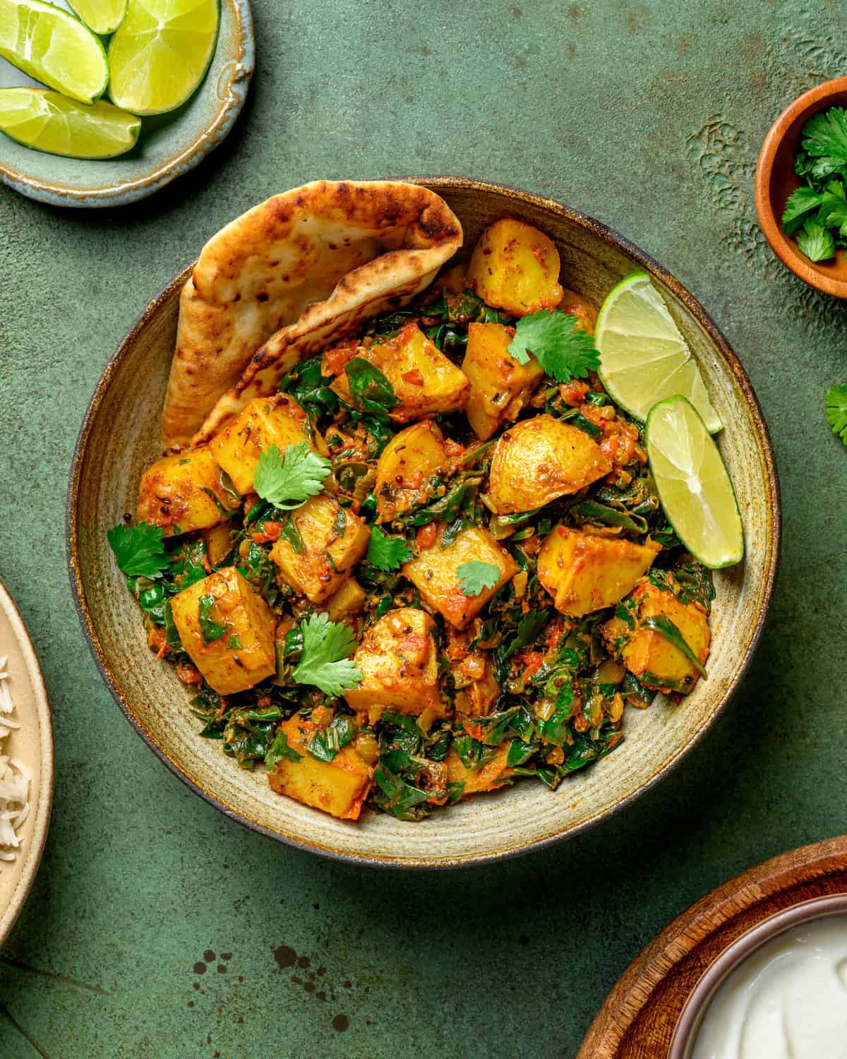 Saag Aloo