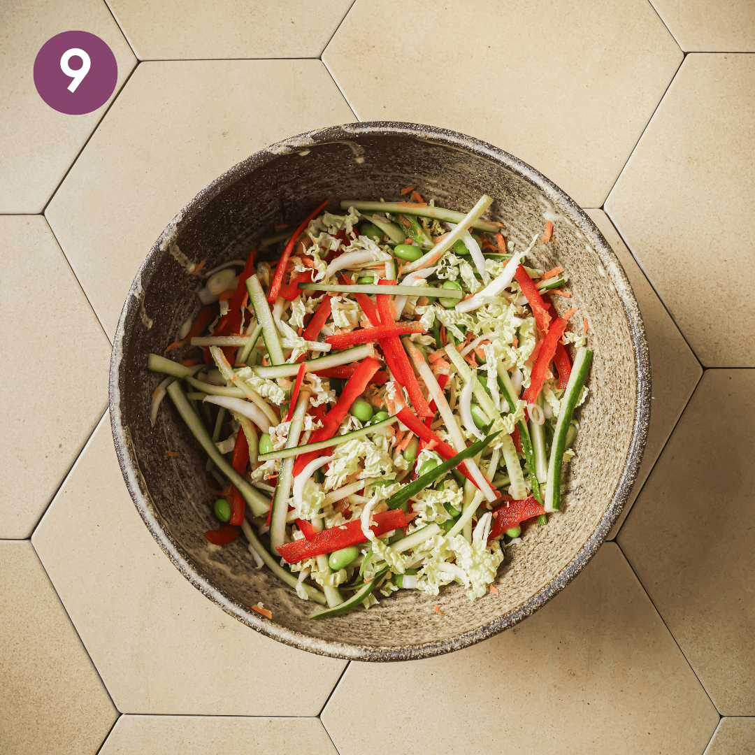 mixed veggies in a bowl.