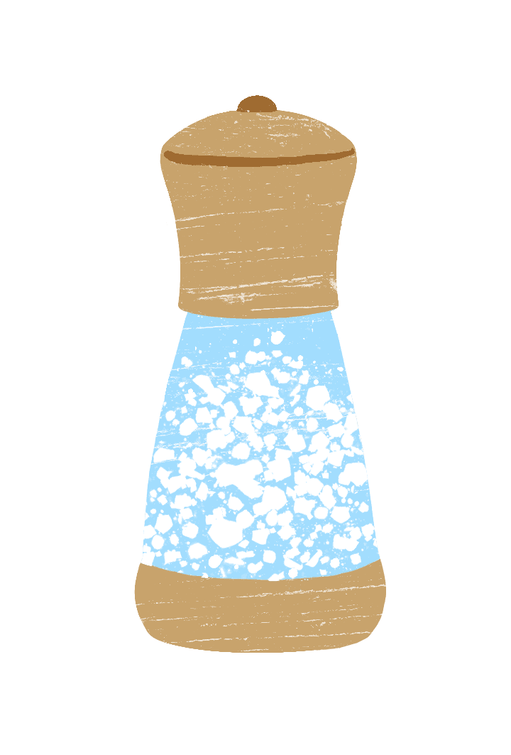 drawing of salt shaker.